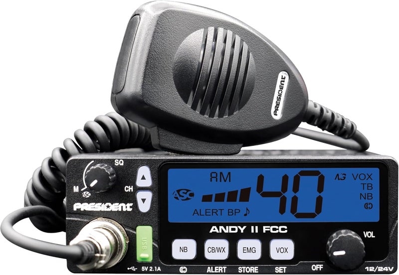President Electronics Andy II FCC CB Radio - Image 3